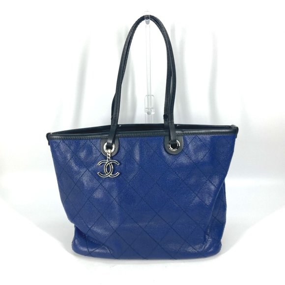 CHANEL Navy Tote Bag - Picture 1 of 12